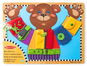 Melissa & Doug Základní výuka oblékání - Activity board