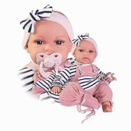 Antonio Juan 70332 Toneta - realistic baby with sounds and soft fabric body - 34 cm - Doll