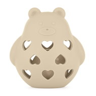 PETITE&MARS Bear Basil Desert Sand - Baby Rattle