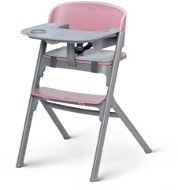 Kinderkraft Select 3v1 Livy Premium Aster Pink - Jídelní židlička