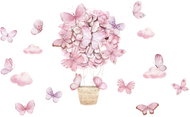 Sipo Wall Stickers Pink Butterflies - Self-Adhesive Decoration