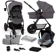 Kinderkraft Select Xmoov 3v1 Premium Dark Grey - Baby Buggy