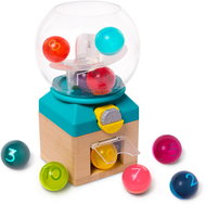 B-Toys Automat s míčky Rainbow Gumballs - Didaktická hračka