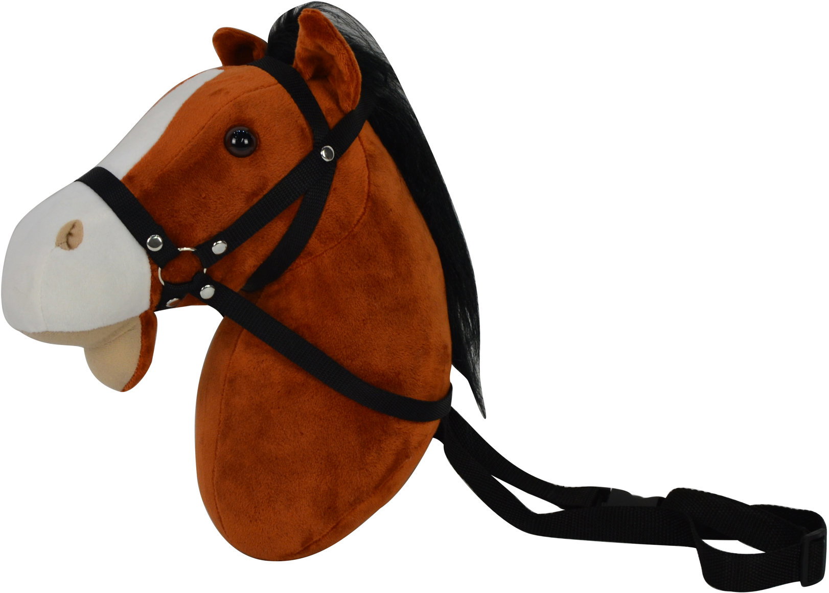 Teddies ló plüss fejpánttal, 30 cm