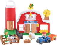 Teddies Farm with grain silo and accessories - Figure and Accessory Set