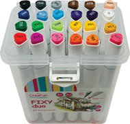 CreaFun Fixy Duo in box - Felt Tip Pens