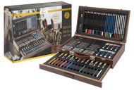 Large wooden creative case - Art Supplies
