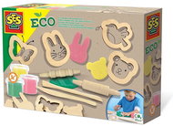 SES ECO modelling kit with wooden accessories - Modelling Clay