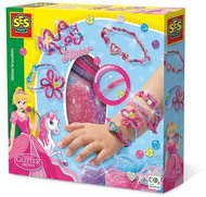 SES Making glitter bracelets - Jewellery Making Set