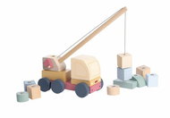 Cubika Pastel 15917 Car crane with magnet 14 pieces - Toy Car for Toddlers