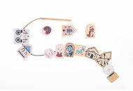 Cubika Pastel 16013 Stringing fairy tale 8 patterns - Bead Track