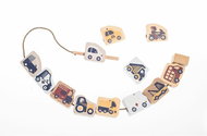 Cubika Pastel 16006 Stringing vehicles 8 patterns - Bead Track