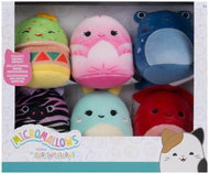 Squishmallows Micromallows 6Pack Squid, Mole, Guacamole, Zebra, Lotus, Toad - Soft Toy