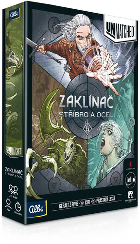Unmatched Witcher - Silver and Steel - Board Game - Main image
