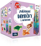 Kvído - Zvířátkové domečky s aktivitami - Skládací věž