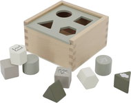 Label Label Shape Jigsaw Olive Green - Puzzle
