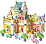 Dvěděti Zámek barevný - Stavebnice