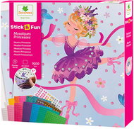 Sycomore Stick & Fun Princess Ballerina Mosaic - Toy Jigsaw Puzzle