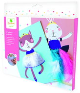 Sycomore Pockets decorating pictures with feathers and ribbons - Creative Kit