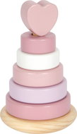 Small Foot Tower pink - Sort and Stack Tower