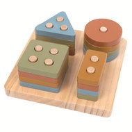 Babies Coloured shapes - Sort and Stack Tower