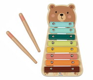 Two Children Xylophone Teddy Bear - Children’s Xylophone