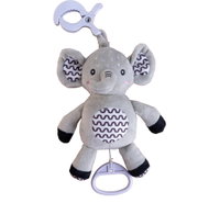 Babyted Elephant retractable toy machine - Pushchair Toy