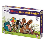 Krtko, čo k sebe patrí? - Didaktická hračka