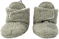 Lodger Slipper Folklore Fleece Elm 6-12m - Baby Booties