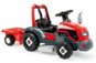 Injusa - Detský elektrický traktor 1505 Little Track  6V 2 v 1 so zvukmi - Elektrický traktor pre deti