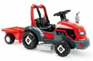 Injusa Dětský elektrický traktor 1505 Little Track  6V 2 v 1 se zvuky - Dětský elektrický traktor