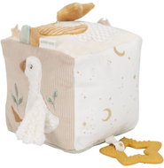 Little Dutch Textile Activity Cube Newborn Naturals - Kids’ Building Blocks