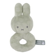 Little Dutch Rabbit Miffy Green Flower - Baby Rattle