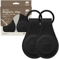 Sipo Magnetic clip 2 pcs black - Pushchair Holder