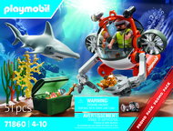 Playmobil 71860 Honba za pokladem s ponorkou - Playmobil