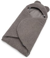 T-TOMI Wrapper Teddy Grey - Car Seat Footmuff