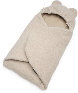 T-TOMI Wrapper Teddy Cream - Car Seat Footmuff