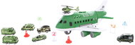 Lamps Military plane with cars - Children's Airplane