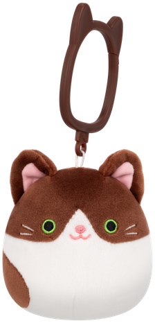 Squishmallows Dark brown cat Glaudini