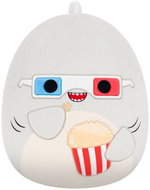 Squishmallows Grey shark with popcorn Gordon - Soft Toy