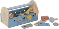 Little Dutch Tool Box Blue - Children's Tools