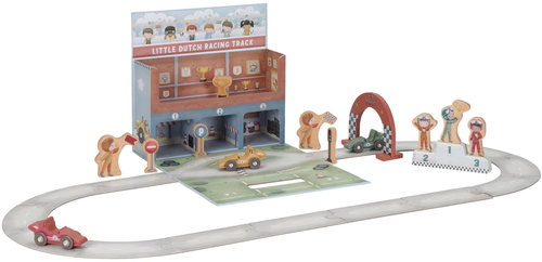 Little Dutch Race Track with accessories in a case - Slot Car Track - Main image