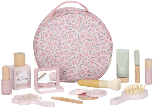 Little Dutch Cosmetic bag with accessories Pink - Beauty Set - Main image
