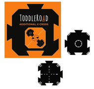 Toddleroad 2188 Roundabout and junction 2 silicone parts - Slot Car Track Accessory