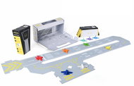 Toddleroad 2126 Control tower and 3 planes with functional box - Slot Car Track Accessory