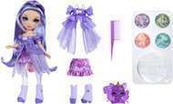 Rainbow High Violet with slime and glitter purple - Doll