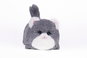 Soft Toy Huggy Luv Grey cat - Plyšák