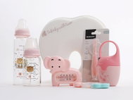 KikkaBoo Newborn Gift Set Pink - Baby Health Check Kit