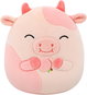 Kuscheltier Squishmallows Pfirsich Kuh Lilaz - Plyšák