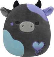 Squishmallows Dark grey cow Smithereens - Soft Toy